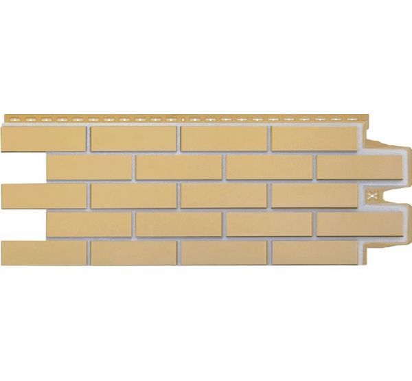 Фасадные панели Премиум клинкерный кирпич Песочный (Горчичный) от производителя  Grand Line по цене 578 р
