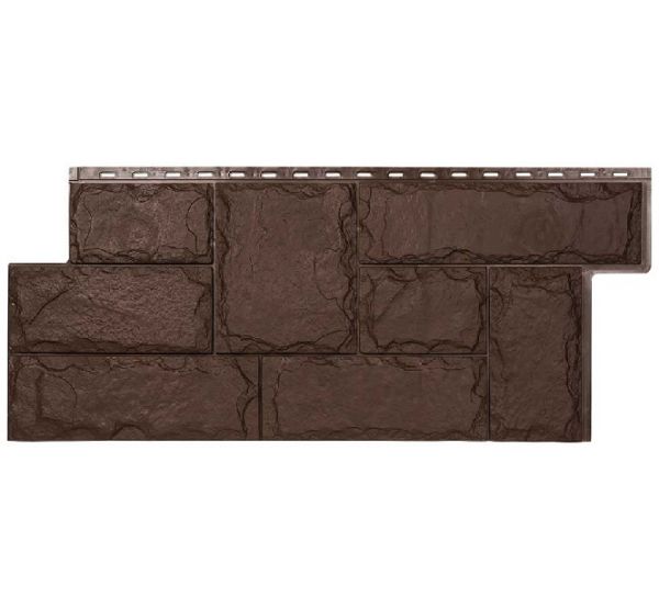 Фасадные панели СЕРИЯ ЭКО-1 Гранит Марсель - Браун от производителя Т-сайдинг по цене 520 р Фасадные панели СЕРИЯ ЭКО-1 Гранит Марсель - Браун от производителя Т-сайдинг по цене 520 р