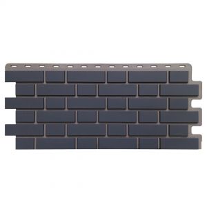 Цокольный сайдинг Кирпич Клинкерный Асфальт от производителя Fineber по цене 595 р Цокольный сайдинг Кирпич Клинкерный Асфальт от производителя Fineber по цене 595 р