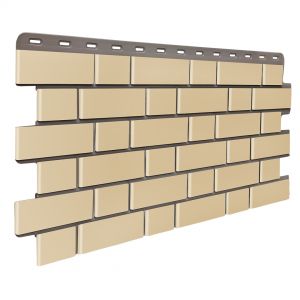 Цокольный сайдинг Кирпич Клинкерный Желтый от производителя Fineber по цене 595 р Цокольный сайдинг Кирпич Клинкерный Желтый от производителя Fineber по цене 595 р