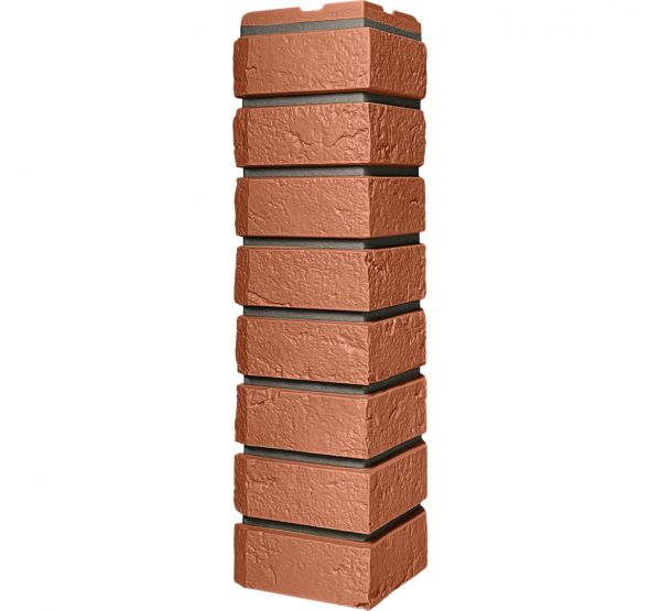 Угол наружный Коллекция кирпич баварский Терракотовый от производителя Fineber по цене 540 р Угол наружный Коллекция кирпич баварский Терракотовый от производителя Fineber по цене 540 р