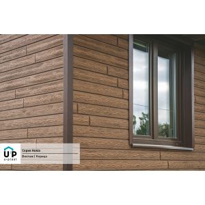 Фасадная панель Хокла Винтаж - Корица от производителя  Ю-Пласт по цене 424 р