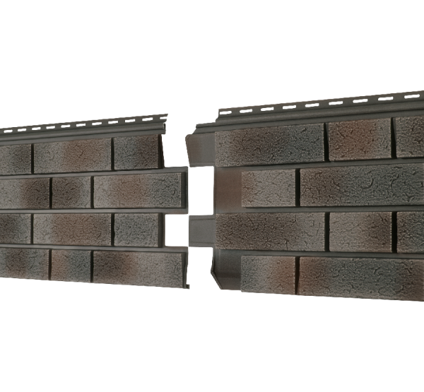Фасадная панель Стоун Хаус S-Lock Клинкер Нордик Пепел от производителя  Ю-Пласт по цене 479 р