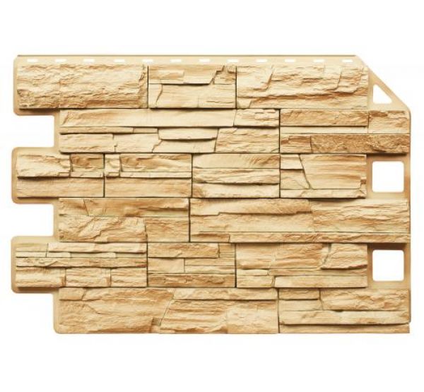 Цокольный сайдинг коллекция Скалистый камень - Буффало от производителя  Royal Stone по цене 1 050 р