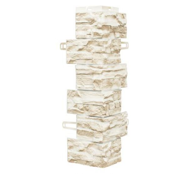 Угол для цокольного сайдинга Скалистый камень - Торонто от производителя  Royal Stone по цене 790 р