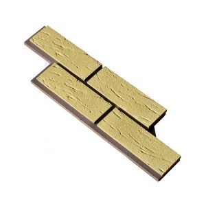 Фасадная плитка «Клинкерный Кирпич двухцветный» № 23 от производителя  «Кирисс Фасад» по цене 2 350 р