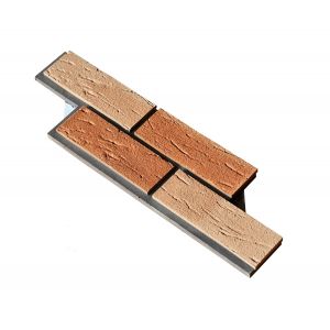Фасадная плитка «Клинкерный Кирпич трёхцветный» № 20 от производителя  «Кирисс Фасад» по цене 2 350 р