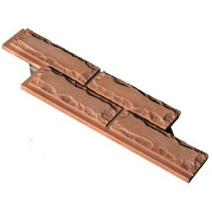 Фасадная плитка «Колотый кирпич» № 17Б от производителя  «Кирисс Фасад» по цене 2 300 р