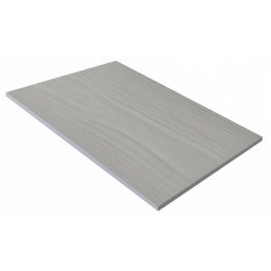 Фиброцементный сайдинг 190х3000х8мм Серый минерал RAL 7047 от производителя  Фибростар по цене 1 100 р