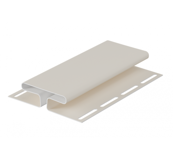 H-профиль для сайдинга Элит ,белый от производителя   по цене 770 р