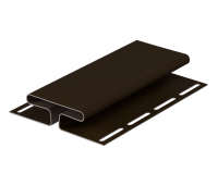 H-профиль Элит для сайдинга, коричневый