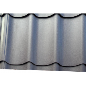 Металлочерепица Valori полиэстер 0,5 сталь RR 779 Баклажан от производителя МеталлПрофиль по цене 870 р Металлочерепица Valori полиэстер 0,5 сталь RR 779 Баклажан от производителя МеталлПрофиль по цене 870 р