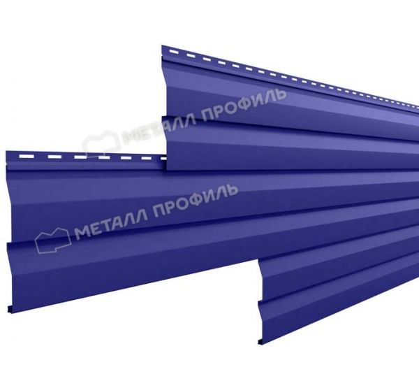 Металлический сайдинг МП СК-14х226 NormanMP (ПЭ-01-5002-0.5) Ультрамарин от производителя  Металл Профиль по цене 754 р