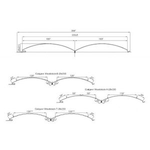 Металлический сайдинг Woodstock-28х330 (ECOSTEEL_T-01-Кедр-0.5) от производителя  Металл Профиль по цене 1 200 р