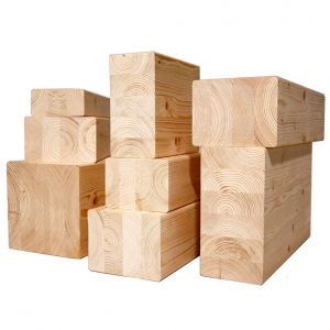 Клееный брус сосна/ель 90х90х6000мм от производителя  Россия по цене 3 000 р