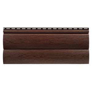 Сайдинг Блок-хаус ЛЮКС Итальяский орех от производителя  Tecos по цене 637 р