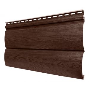 Сайдинг Блок-хаус ЛЮКС Итальяский орех от производителя  Tecos по цене 637 р