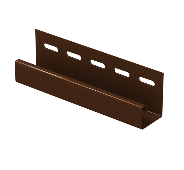 J-планка Классика - Коричневая от производителя Ю-Пласт по цене 350 р J-планка Классика - Коричневая от производителя Ю-Пласт по цене 350 р
