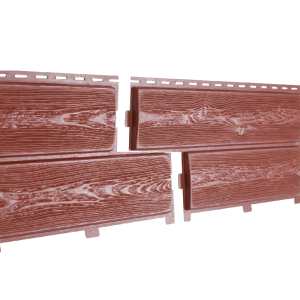 Фасадная панель Хокла Color - Брусника от производителя  Ю-Пласт по цене 446 р