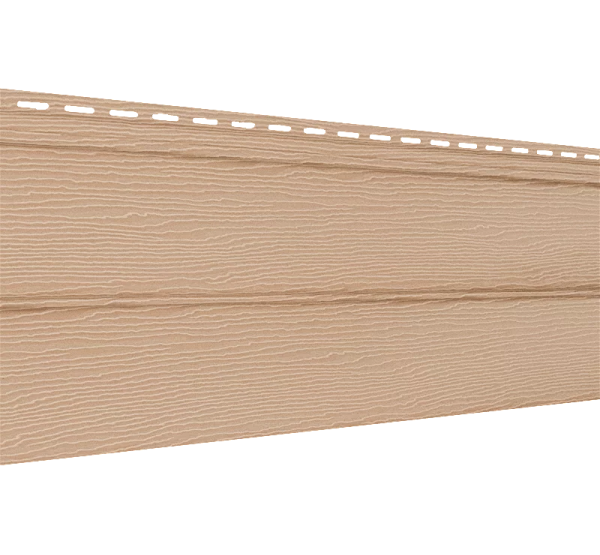 Виниловый сайдинг коллекция Блокхаус (под бревно), Бежевый от производителя  Ю-Пласт по цене 335 р