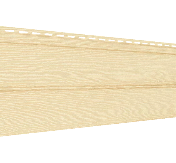 Виниловый сайдинг коллекция Блокхаус (под бревно), Кремовый от производителя  Ю-Пласт по цене 335 р