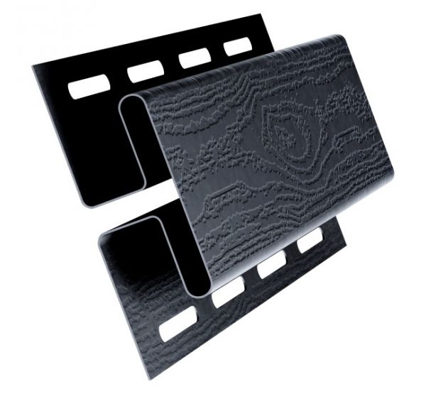 H-профиль соединительный Графит 3.00 от производителя  Grand Line по цене 1 100 р