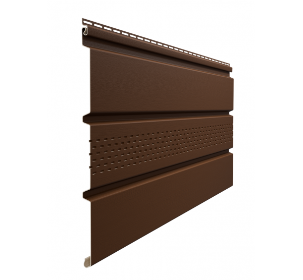 Софит Standard, T4 центральной перфорацией Каштан от производителя Docke по цене 550 р Софит Standard, T4 центральной перфорацией Каштан от производителя Docke по цене 550 р