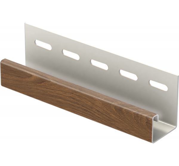 J-планка к Софиту PRO Золотой дуб от производителя Ю-Пласт по цене 350 р J-планка к Софиту PRO Золотой дуб от производителя Ю-Пласт по цене 350 р