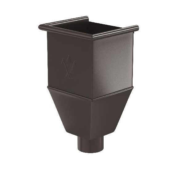 Воронка_водосборная удлиненая RR 32 Тёмно-коричневый 125/90 от производителя  Aquasystem по цене 27 887 р