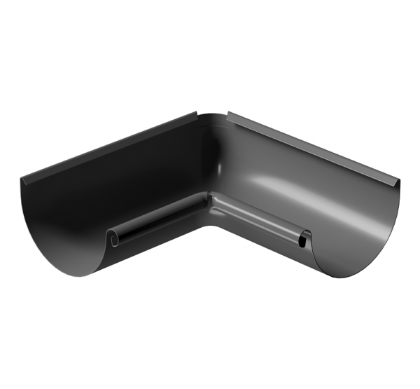 Угол внутренний 90° D125 ГРАФИТ (RAL 7024) от производителя  Docke по цене 1 815 р