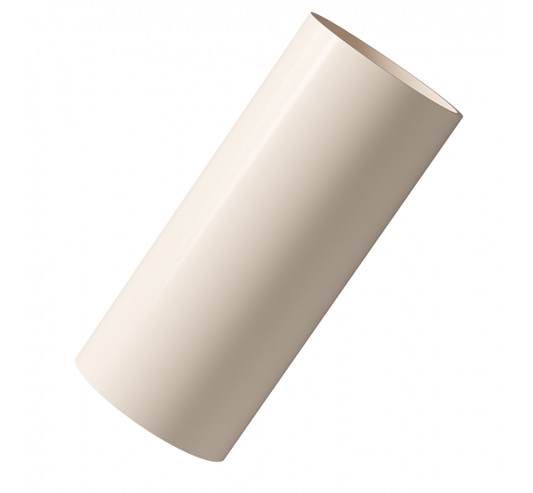 Труба водосточная 1 м Lux ПВХ Латте от производителя  Docke по цене 501 р